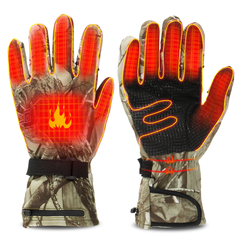 HC-627 7.4V Heated Camouflage Gloves – Electrocn