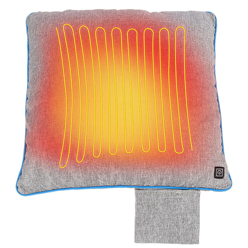 With the infrared heat technology, Heated Pillow give youheat wherever and whenever you want it.